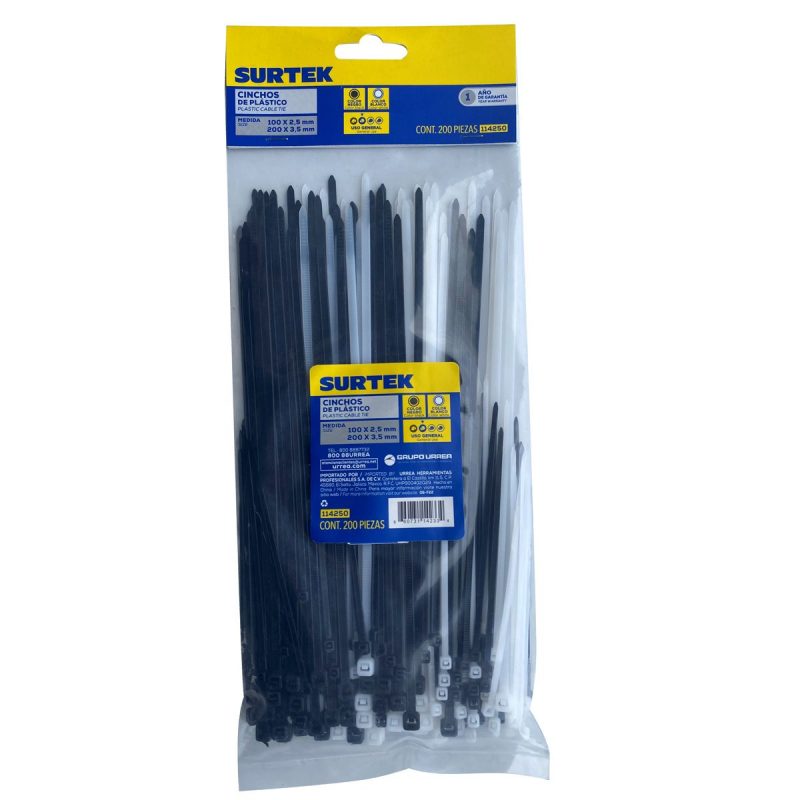 CINCHOS SURTEK COMBINADOS 200PZ