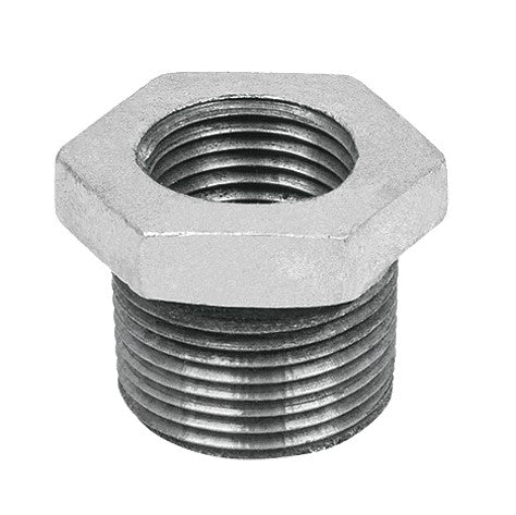 REDUCCION BUSHING GALVANIZADO 1  X 1/2