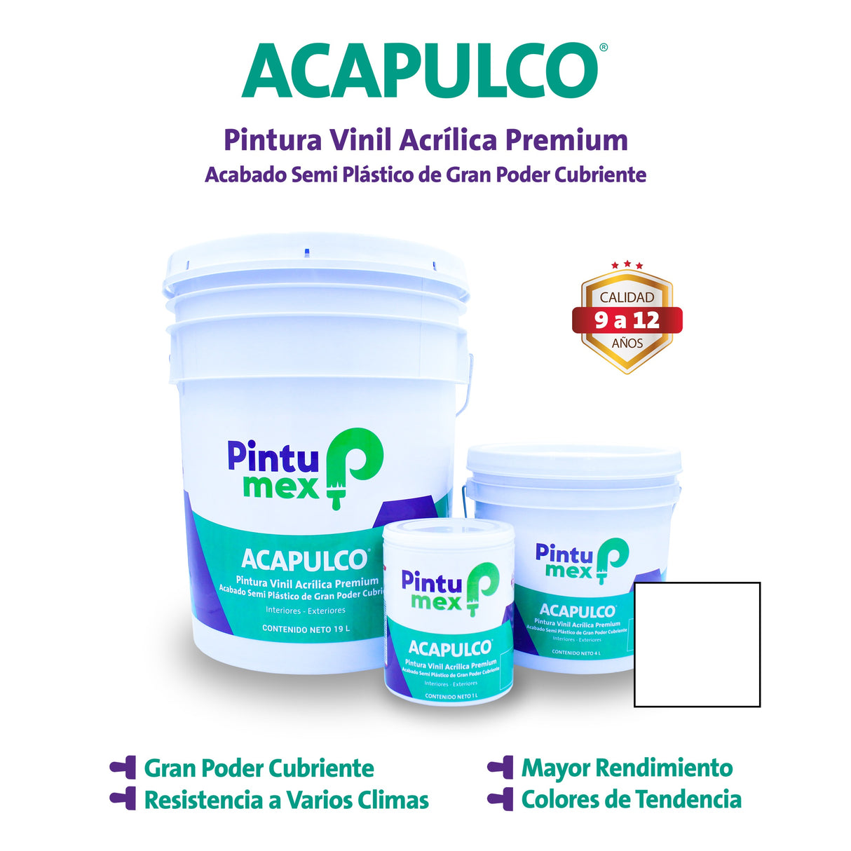 ACAPULCO BASE 3 FUERTE (DEEP) 4 L