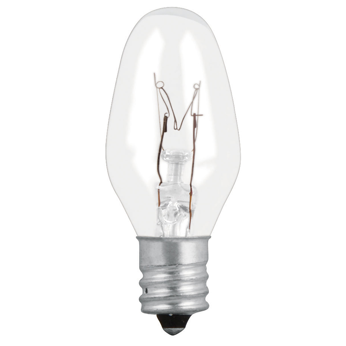 FOCO INCANDECENTE 7.5W TRANSPARENTE E12