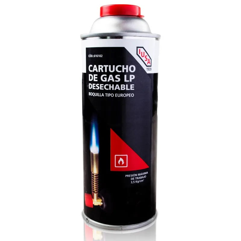 CILINDRO DE GAS IUSA 275G / 450ML T EURO