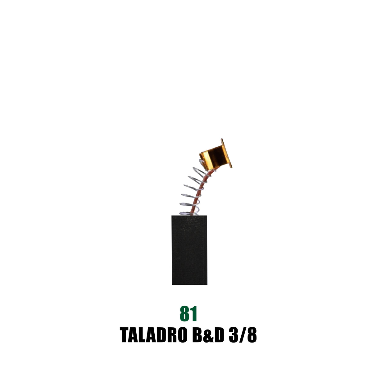 CARBONES PARA TALADRO B&D 3/8