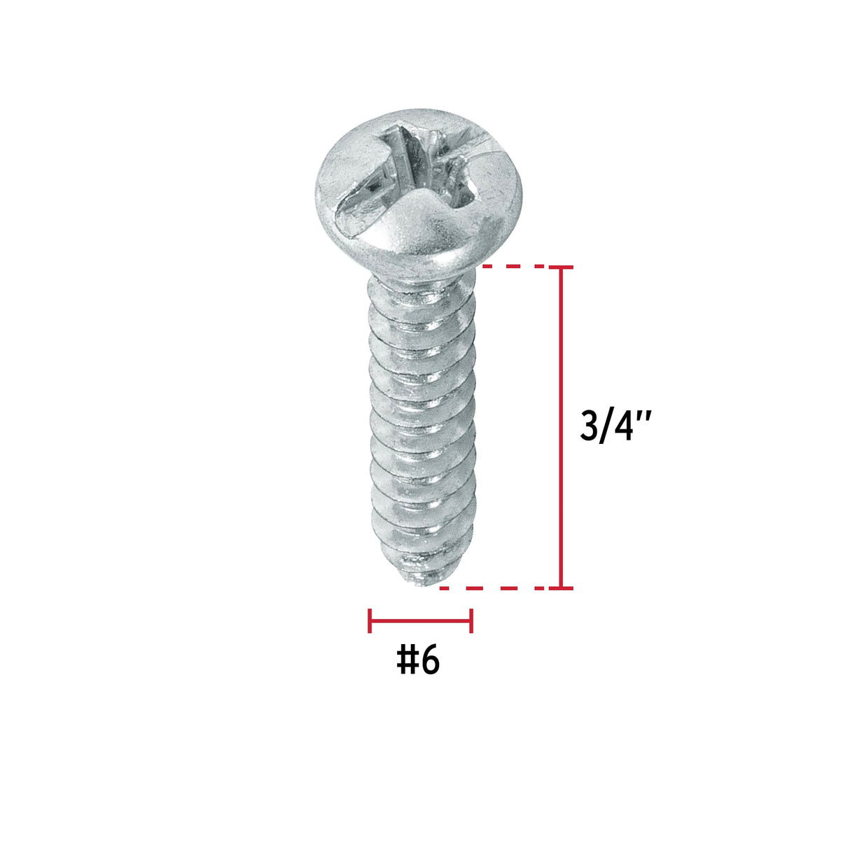 PIJA LAMINA 6 X 3/4"