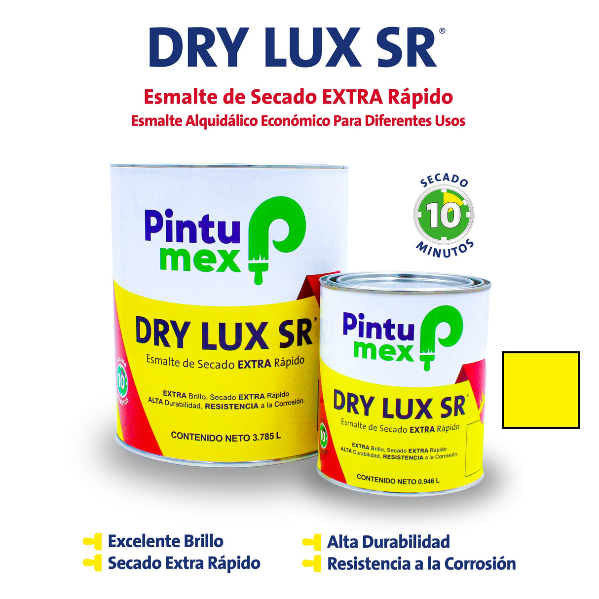 DRY-LUX AMARILLO LIMÓN 946ML