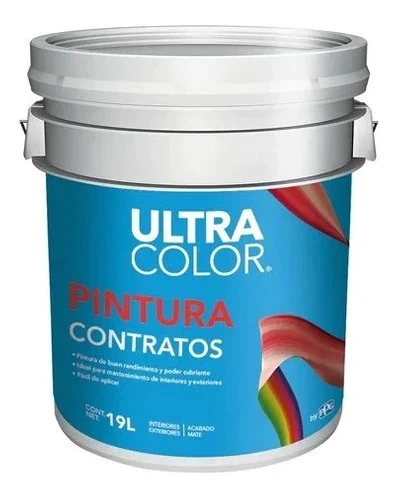 ULTRACOLOR VIN CONTRATOS BLANCO 19L