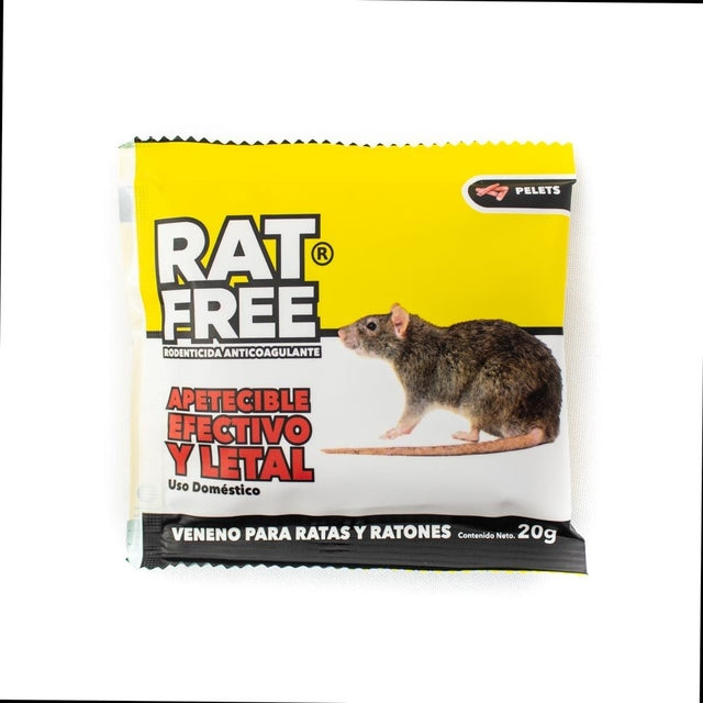 RATFREE PELETS SOBRE 20G PEGATON