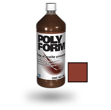 POLYFORM TINTA ACEITE CAOBA CO 960ML