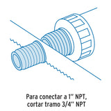 MULTICONECTOR TINACO C/ VALVULA FOSET