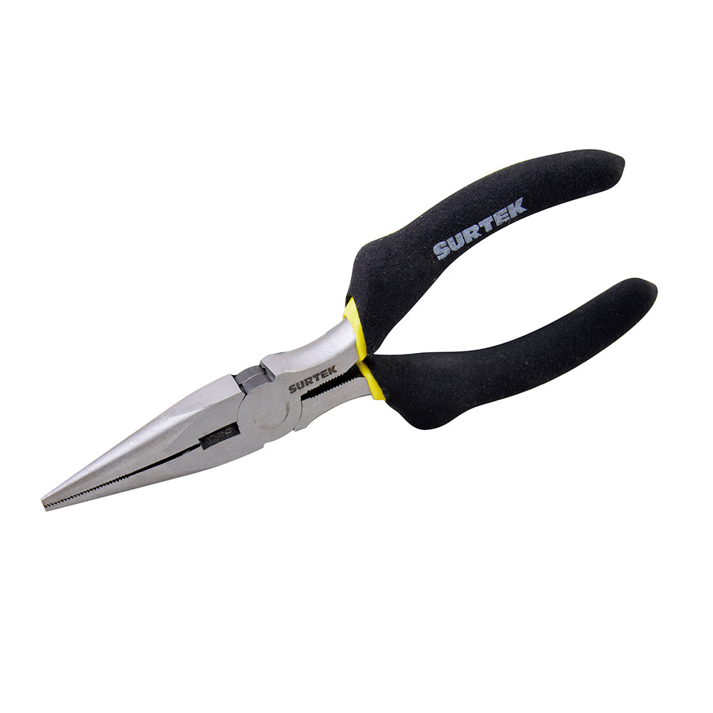 PINZA PUNTA LARGA 5" SURTEK PROFESIONAL