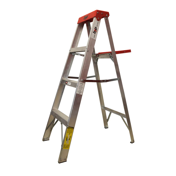 ESCALERA TIJERA BYP TIPO III 3 ESC ROJA