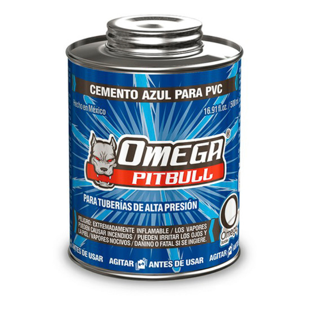 CEMENTO PVC OMEGA AZUL 500 ML