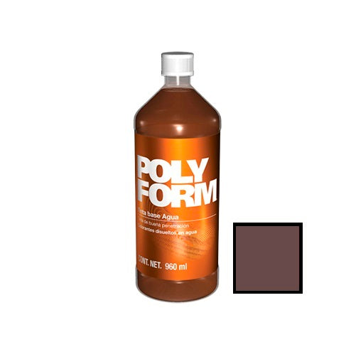 POLYFORM TINTA BASE AGUA CAFE 960ML