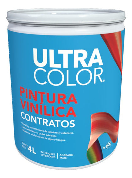 ULTRACOLOR VIN CONTRATOS BLANCO 4L