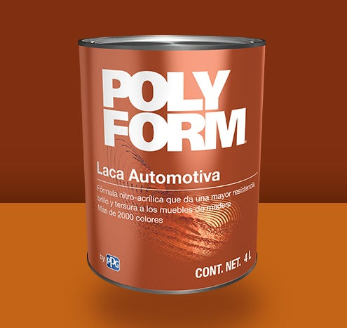 POLYFORM LACA AUTOMOTIVA NEGRO 1 L