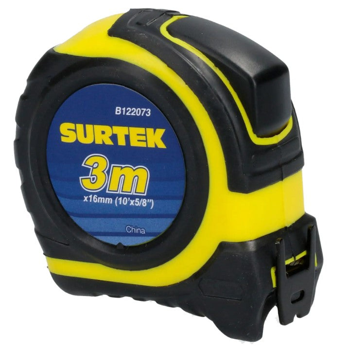 FLEXOMETRO SURTEK RUBBER GRIP 3M X 5/8"