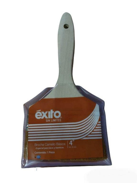 BROCHA EXITO CAMELLO BASICA 4"