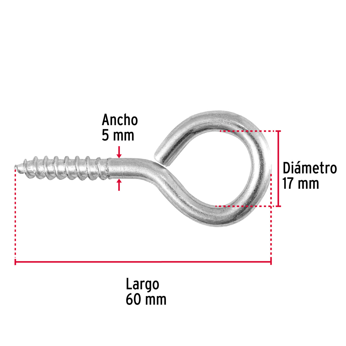 ARMELLA CERRADA 22 X 100 SURTEK PIEZA