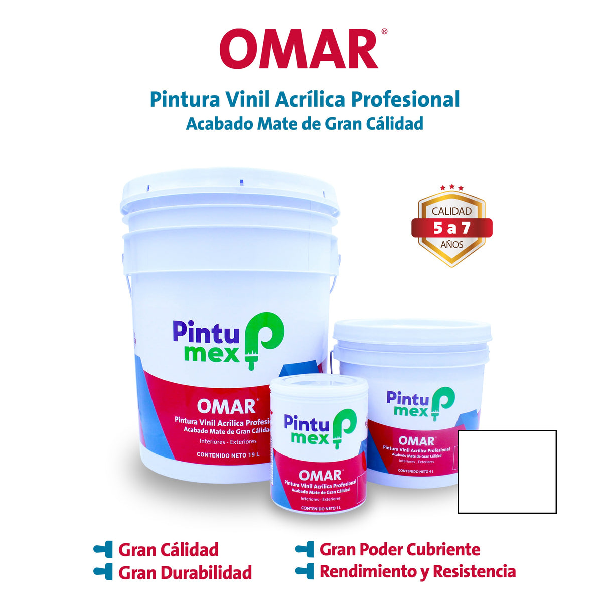 OMAR NUEVA BASE 2 MEDIO (TINT) 1 LT