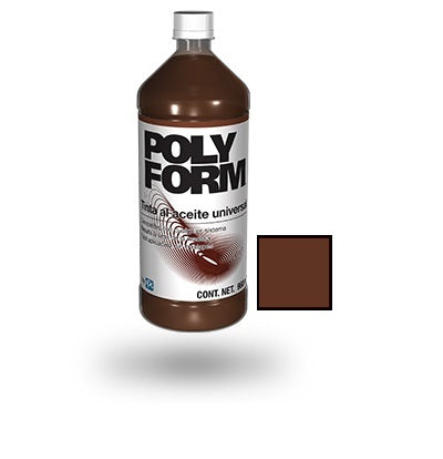 POLYFORM TINTA ACEITE CHOCO 960 ML