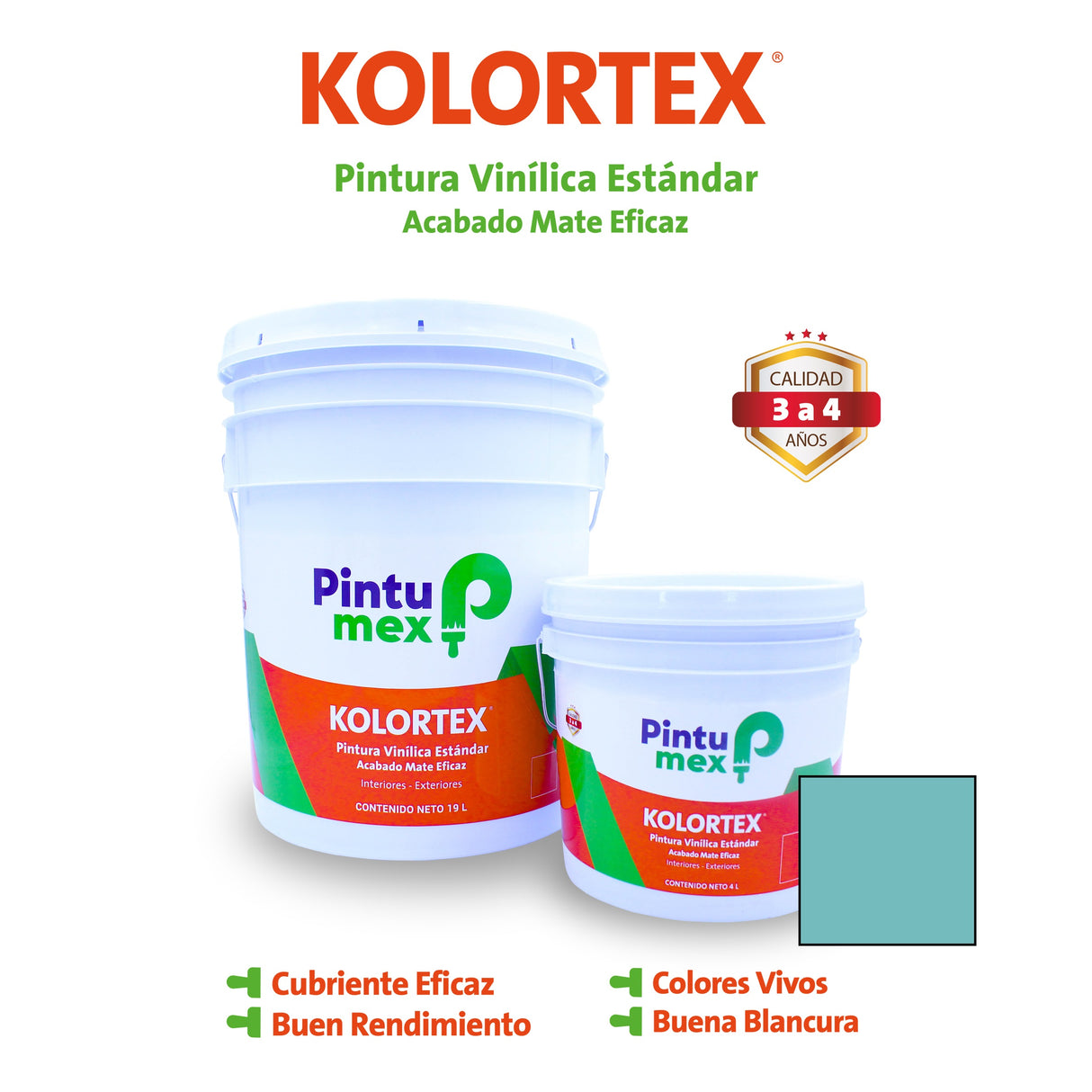 KOLORTEX AQUAMARINA 4 L