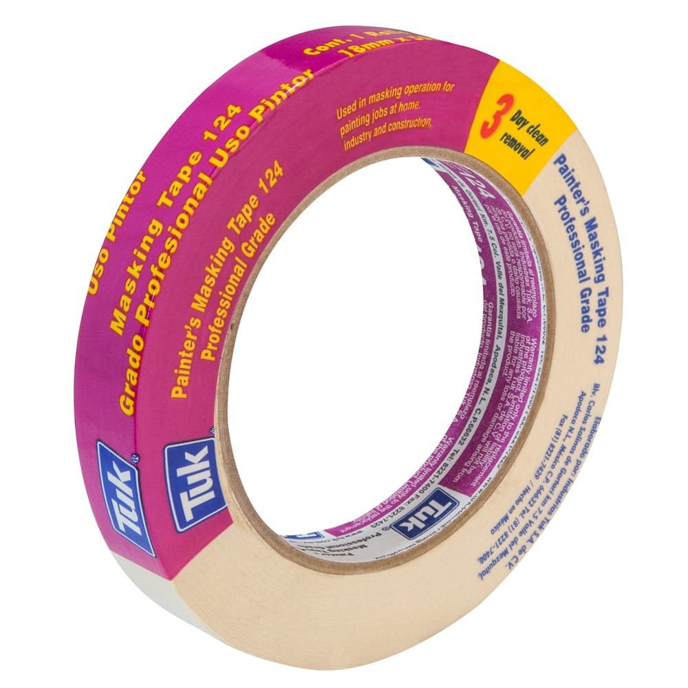 MASKING TAPE TUK 124 1" MORADO