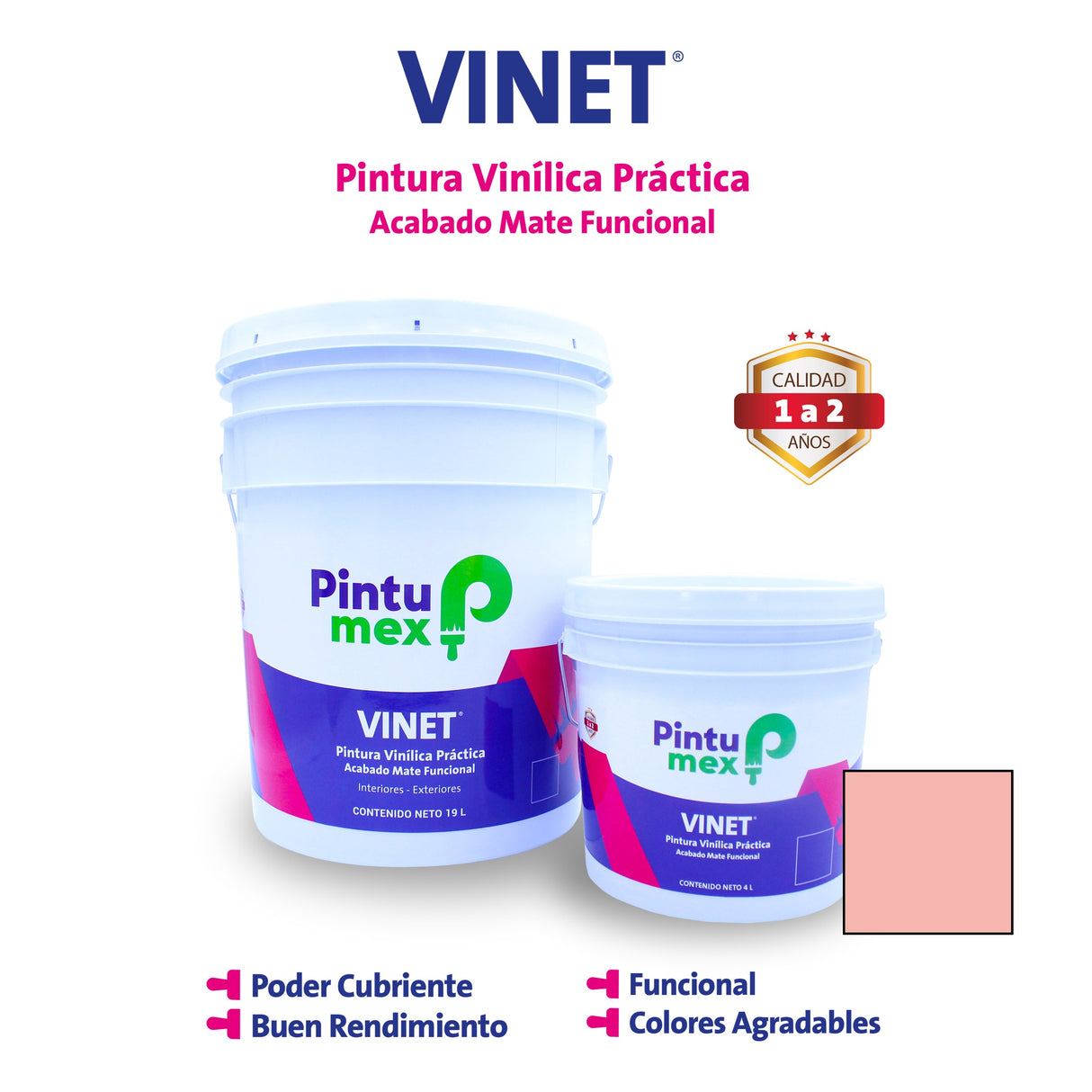 VINET ROSA PRINCESA 19 L