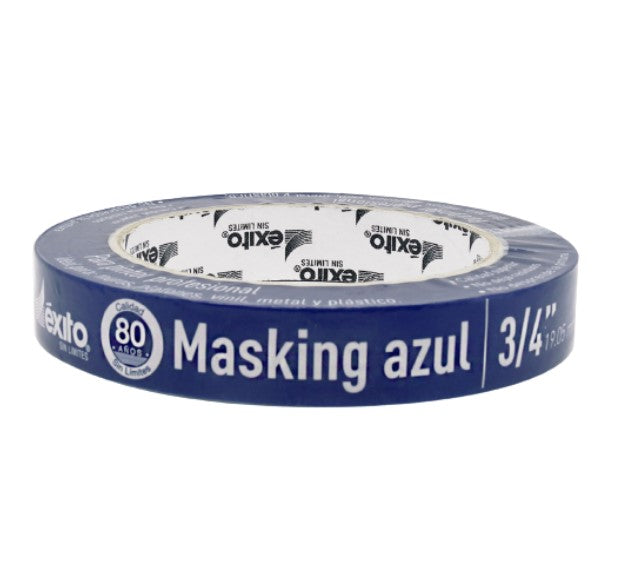 MASKING EXITO AZUL PROFESIONAL 3/4"