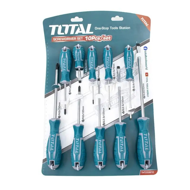 DESARMADORES TOTAL CAJA 7PZA TNSS0701