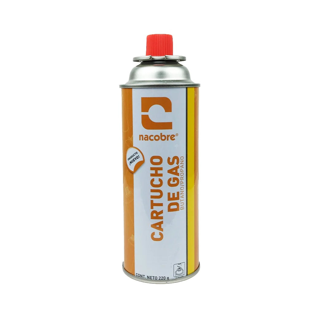 CILINDRO DE GAS NACOBRE 220G 1/4V