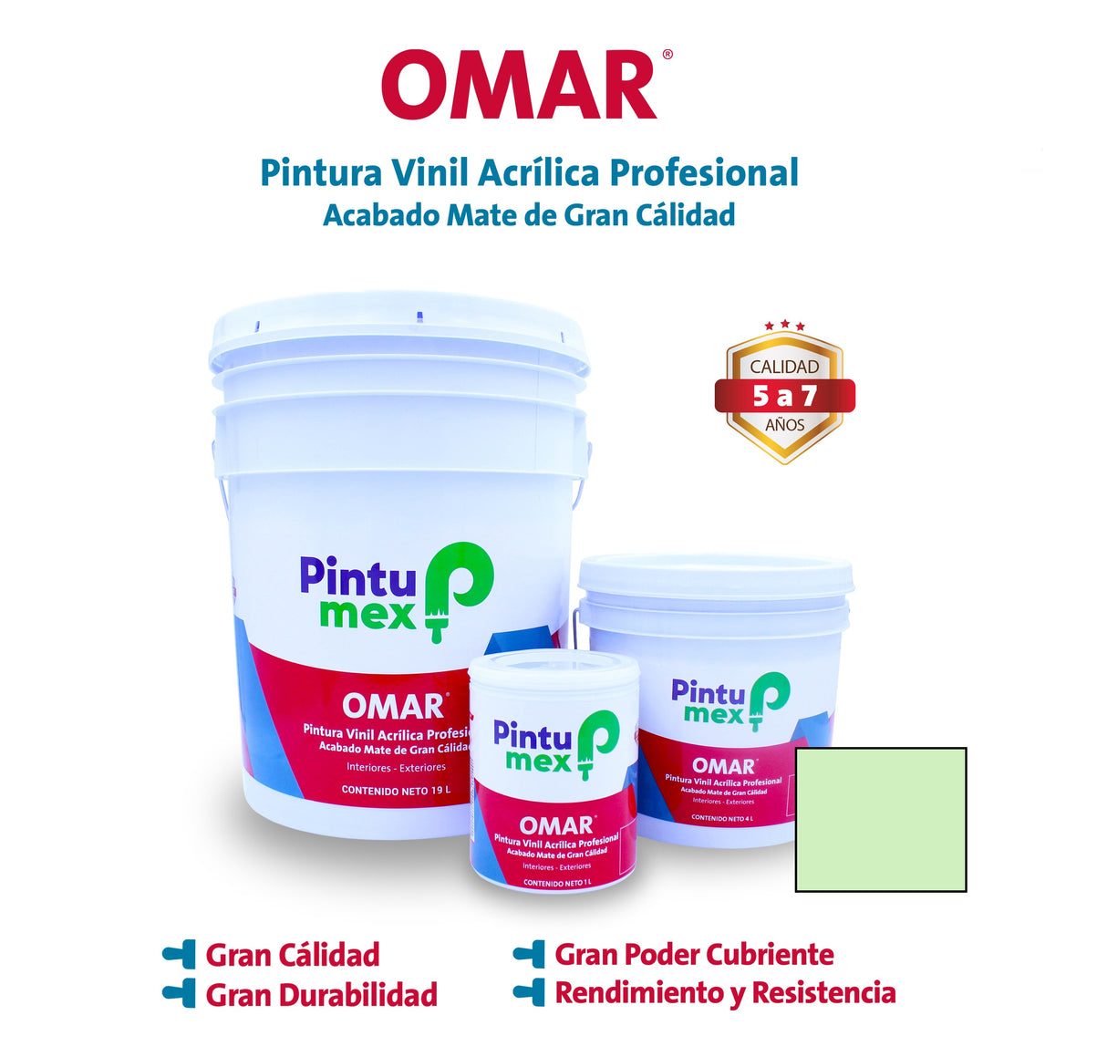 OMAR TÉ VERDE BOTE 1 L