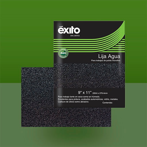 LIJA DE AGUA EXITO 80