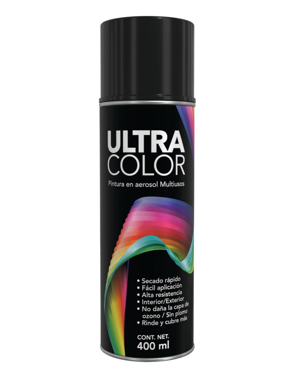 AEROSOL ULTRACOLOR NEGRO SATINADO 400ML