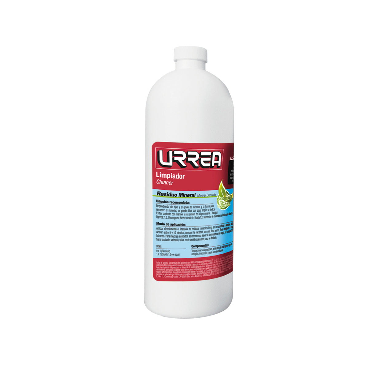 LIMPIADOR RESIDUO MINERAL URREA 1L