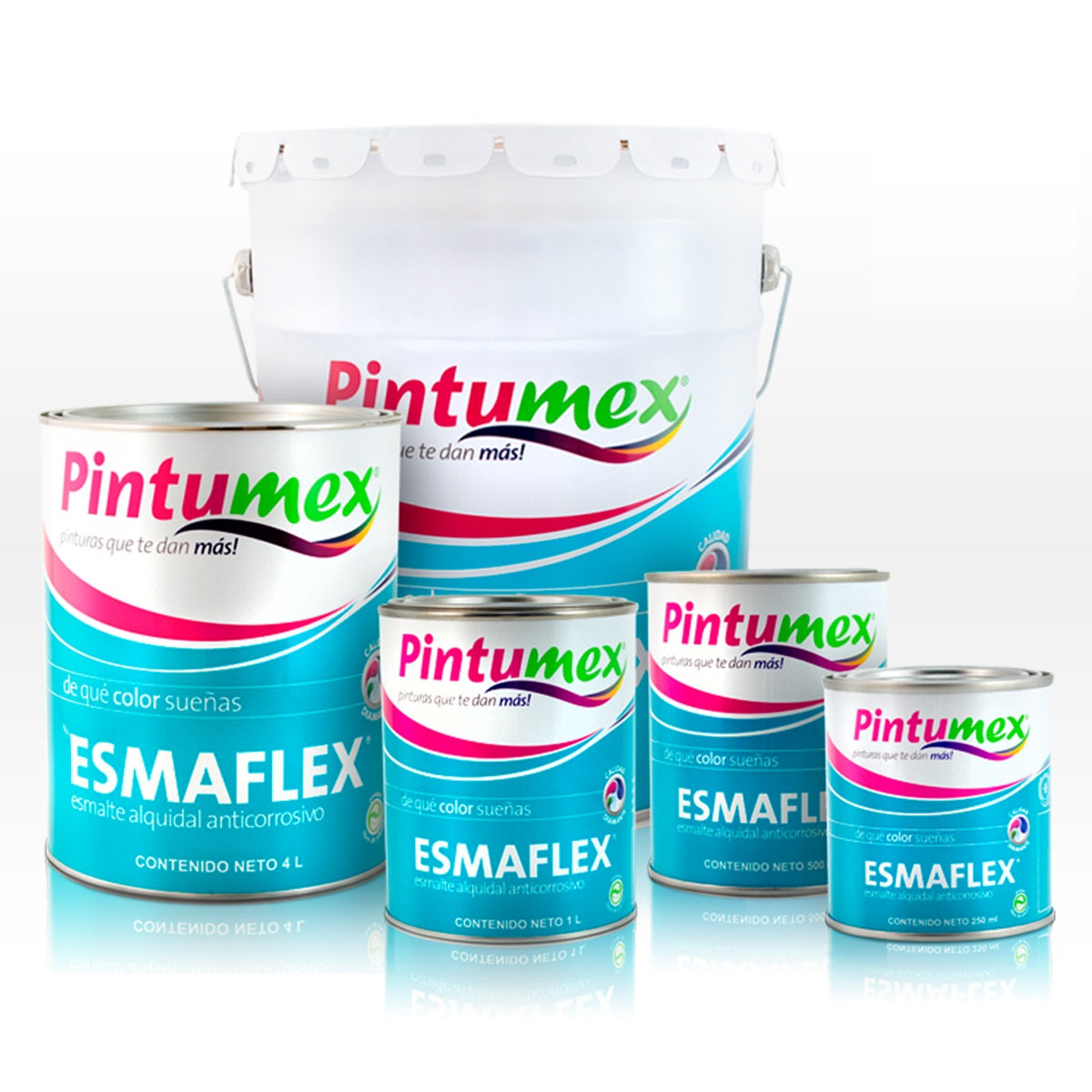 ESMAFLEX PRIMER ROJO OXIDO BOTE 4 L