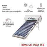 CALENTADOR SOLAR IUSA PRIMO 150L INOX T/