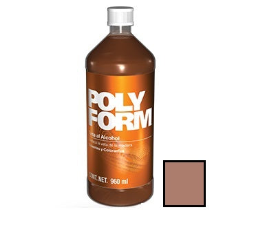 POLYFORM TINTA ALCOHOL NOGAL PET 960 ML