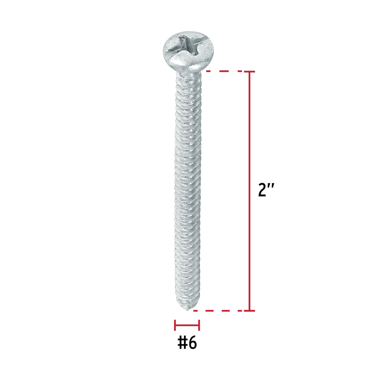 PIJA PARA LAMINA 6 X 2