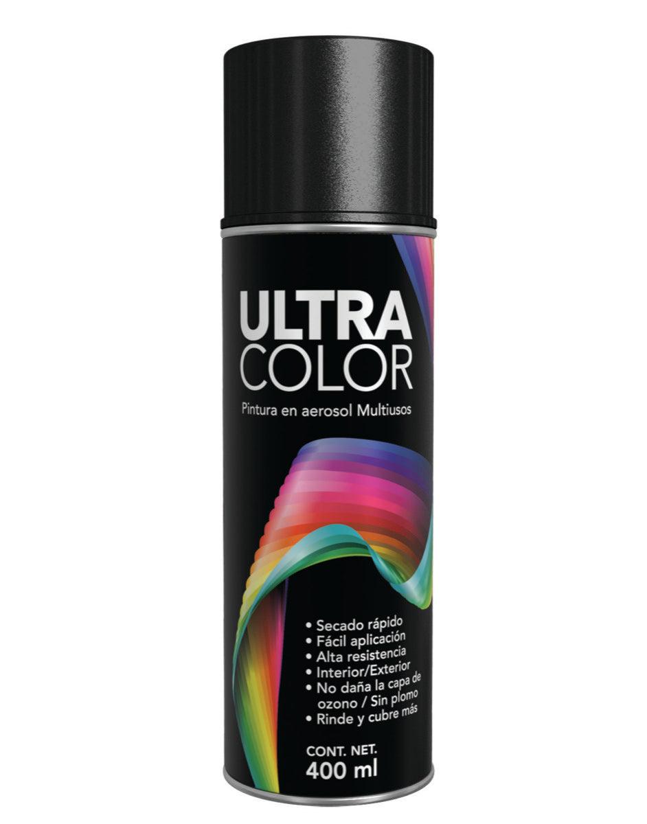 AERO ULTRACOLOR NEGRO METALICO 400 ML