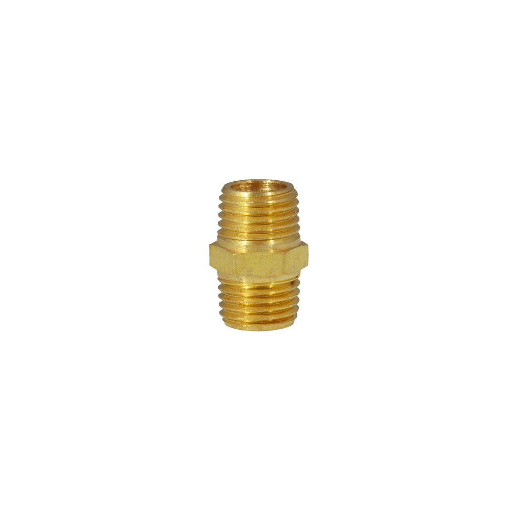 NIPLE 1/4" NPT LATÓN SURTEK