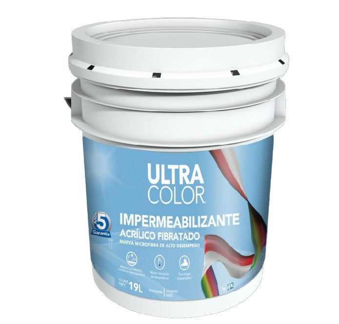 ULTRACOLOR IMPER FIBRATADO 5 AÑOS BLANCO