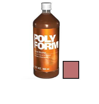 POLYFORM TINTA ALCOHOL CAOBA PET 960 ML