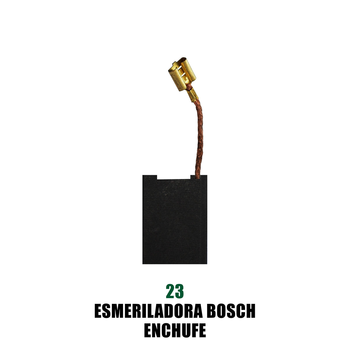 CARBON ESMERILADORA BOSCH ENCHUFE