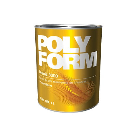 POLYFORM BARNIZ 3000 BRILLANTE 19L*